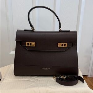 Brown Leather Handbag